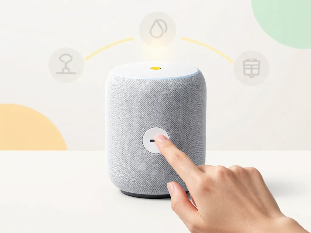 etapes reset bouton reinitialiser google home mini