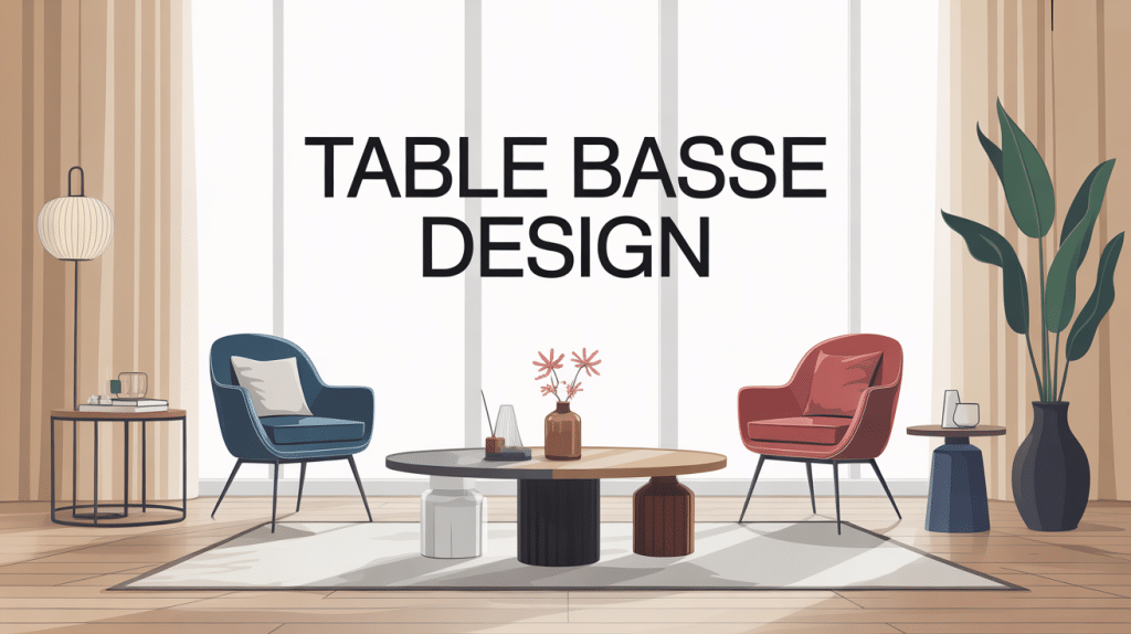 salon avec table basse design made in design élégante